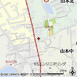 大阪府大阪狭山市山本北1201-1周辺の地図