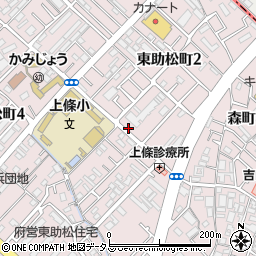 東助松3号公園周辺の地図