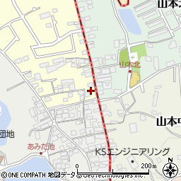 大阪府堺市中区福田137周辺の地図