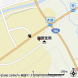 広島県尾道市御調町大田20-1周辺の地図