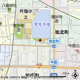 市立児童館周辺の地図