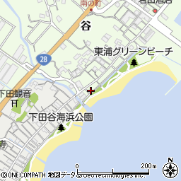 兵庫県淡路市谷1-24周辺の地図