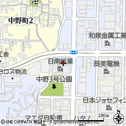 ファミリーマート富田林中野町東店周辺の地図
