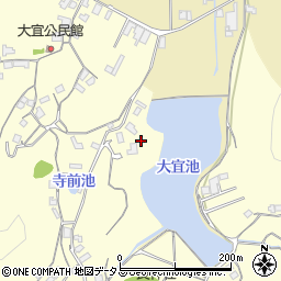 岡山県笠岡市大宜1390周辺の地図