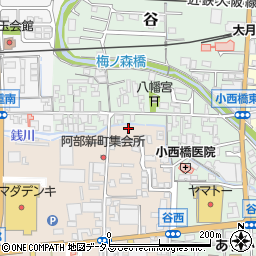 奈良県桜井市阿部491-4周辺の地図