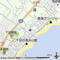兵庫県淡路市谷55周辺の地図