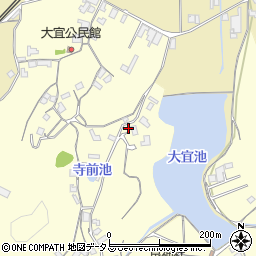 岡山県笠岡市大宜1409周辺の地図