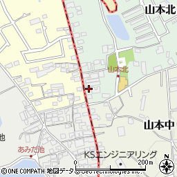 大阪府大阪狭山市山本北1210周辺の地図
