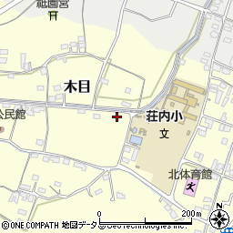 岡山県玉野市木目周辺の地図