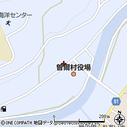 曽爾村役場周辺の地図