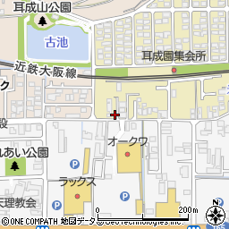 奈良県橿原市山之坊町263-7周辺の地図