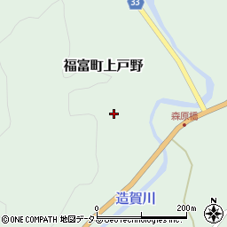 広島県東広島市福富町上戸野3649周辺の地図