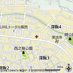 朝日新聞南大阪販売周辺の地図