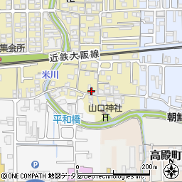奈良県橿原市山之坊町315周辺の地図