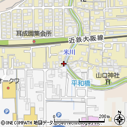 奈良県橿原市山之坊町286周辺の地図