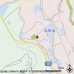 兵庫県淡路市黒谷1557周辺の地図