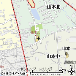 大阪府大阪狭山市山本北1327周辺の地図