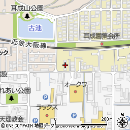 奈良県橿原市山之坊町262周辺の地図
