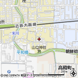 奈良県橿原市山之坊町312周辺の地図