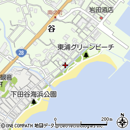 兵庫県淡路市谷1周辺の地図