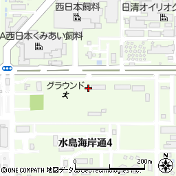 岡山県倉敷市水島海岸通周辺の地図