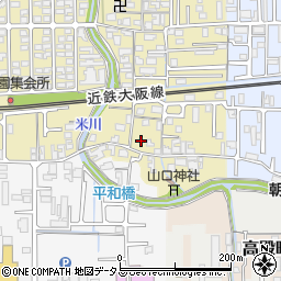 奈良県橿原市山之坊町337周辺の地図