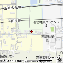 奈良県桜井市東新堂6周辺の地図