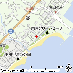 兵庫県淡路市谷5周辺の地図