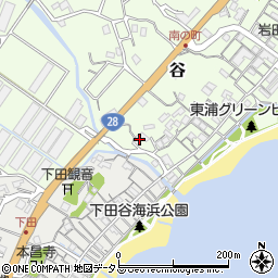 兵庫県淡路市谷75周辺の地図