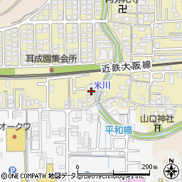 奈良県橿原市山之坊町287周辺の地図