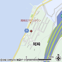 兵庫県淡路市尾崎46-92周辺の地図