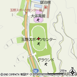 玉野スポーツセンター陸上競技場周辺の地図