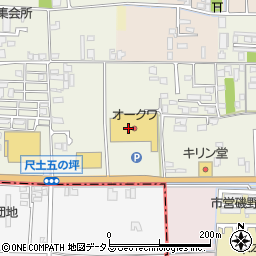 株式会社ウエダベーカリー　オークワ大和高田店周辺の地図