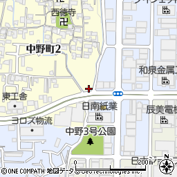 富田林警察署新堂交番周辺の地図