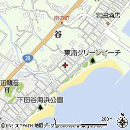 兵庫県淡路市谷42周辺の地図