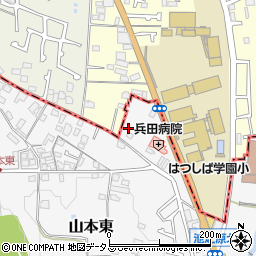 大阪府大阪狭山市山本東1401周辺の地図