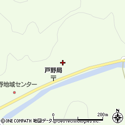 広島県東広島市河内町戸野707周辺の地図