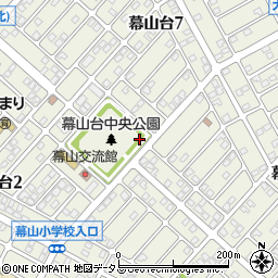 広島県福山市幕山台周辺の地図