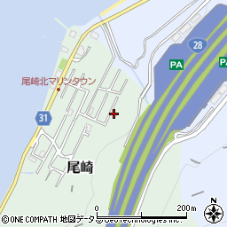 兵庫県淡路市尾崎46-64周辺の地図