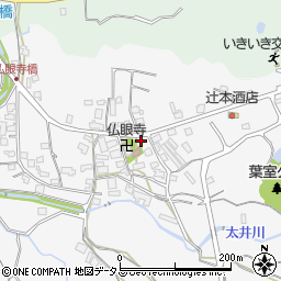 大阪府南河内郡太子町葉室1077周辺の地図