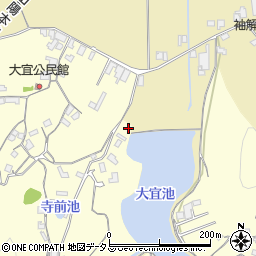 岡山県笠岡市大宜1400周辺の地図
