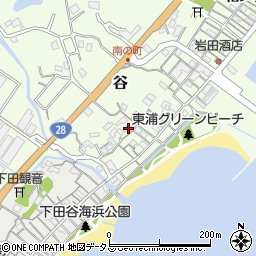 兵庫県淡路市谷60周辺の地図