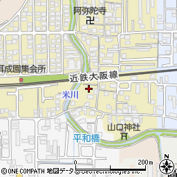 奈良県橿原市山之坊町348周辺の地図
