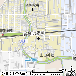奈良県橿原市山之坊町344周辺の地図