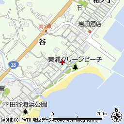 兵庫県淡路市谷27周辺の地図