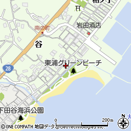 兵庫県淡路市谷10周辺の地図