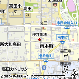 桜井歯科周辺の地図