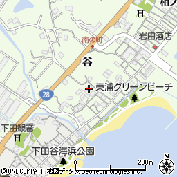 兵庫県淡路市谷61周辺の地図