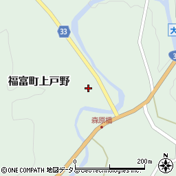 広島県東広島市福富町上戸野3699周辺の地図