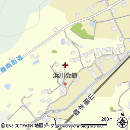 岡山県笠岡市大宜1972周辺の地図